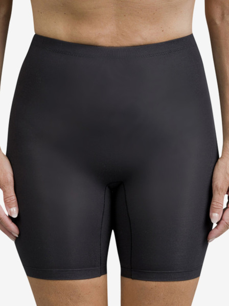 Bellinda Čierne dámske šortky so šnúrkou Bellinda BAMBUS COMFORT SHORTS