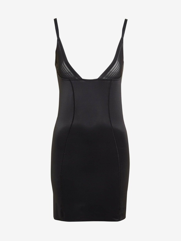 Marks & Spencer Spevňujúci a tvarujúci priesvitný overal bez všitej podprsenky Marks & Spencer čierny