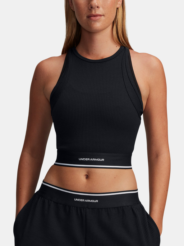 Under Armour Dámske tielko Under Armour UA Meridian Rib Branded Tank