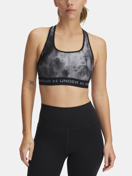 Under Armour Dámska podprsenka Under Armour Crossback Mid Print