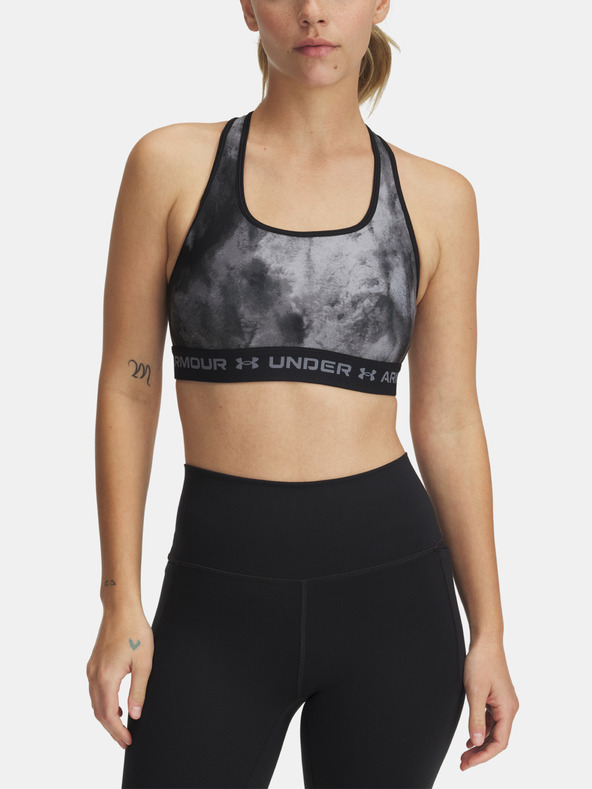 Under Armour Dámska podprsenka Under Armour Crossback Mid Print