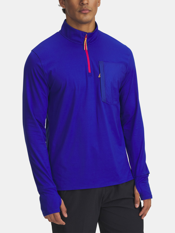 Under Armour Pánske tričko Under Armour UA TRAIL RUN QUARTER ZIP