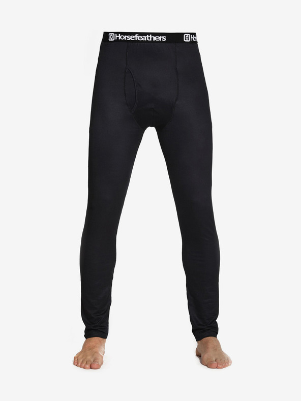 Horsefeathers Termo nohavice Riley - čierne veľkosť L HORSEFEATHERS