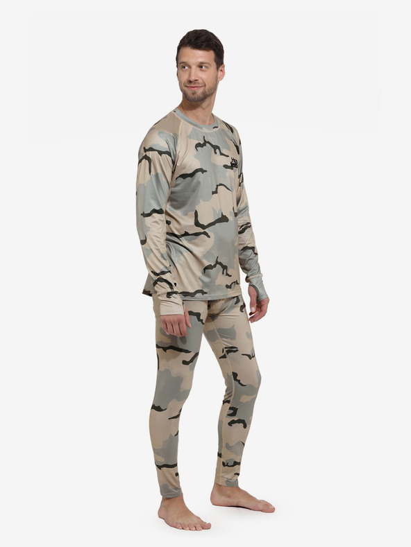 Horsefeathers Termo nohavice Riley - púštna kamufláž veľkosť L HORSEFEATHERS