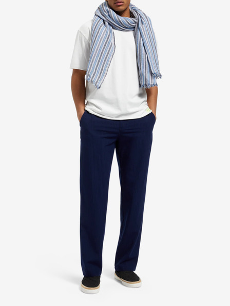 Scotch & Soda Tmavomodré pánske nohavice Scotch & Soda Finch