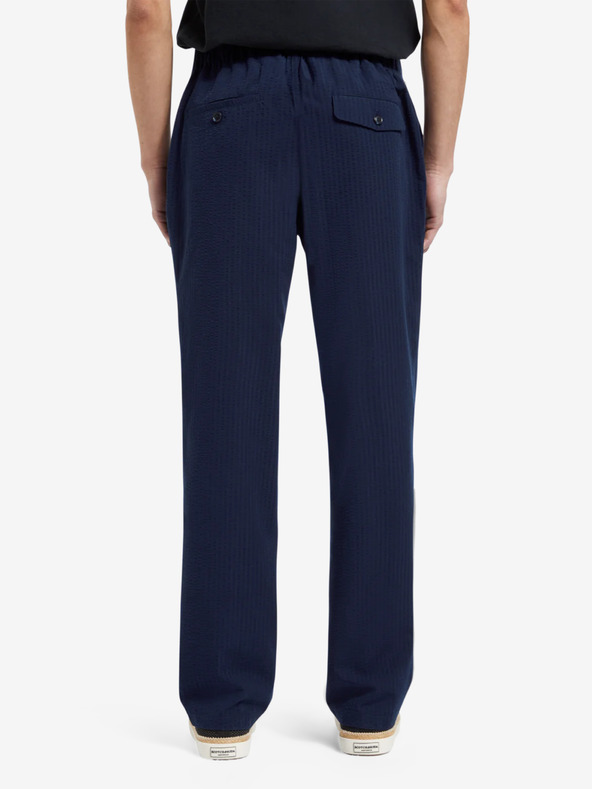Scotch & Soda Tmavomodré pánske nohavice Scotch & Soda Finch