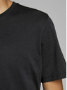 Jack & Jones Čierne základné tričko Jack & Jones