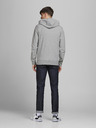 Jack & Jones Svetlošedá základná mikina Jack & Jones