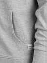 Jack & Jones Svetlošedá základná mikina Jack & Jones