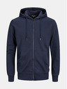 Jack & Jones Tmavomodrá základná mikina Jack & Jones