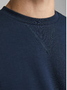 Jack & Jones Tmavomodrá základná mikina Jack & Jones