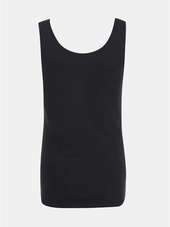 ONLY Čierne dámske základné tielko ONLY Live Love