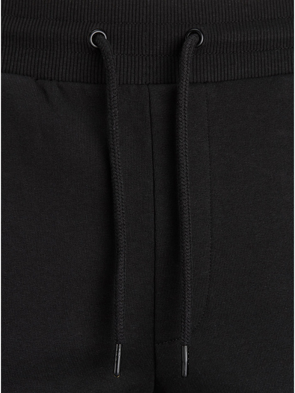 Jack & Jones Čierne tepláky Jack & Jones Gordon