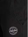 Jack & Jones Čierne tepláky Jack & Jones Gordon