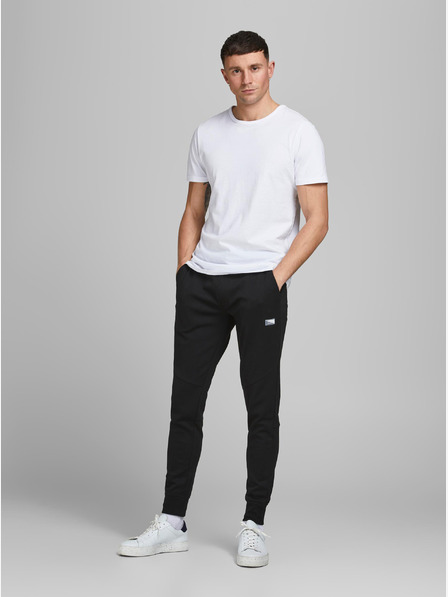 Jack & Jones Čierne tepláky Jack & Jones Will