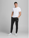 Jack & Jones Čierne tepláky Jack & Jones Will