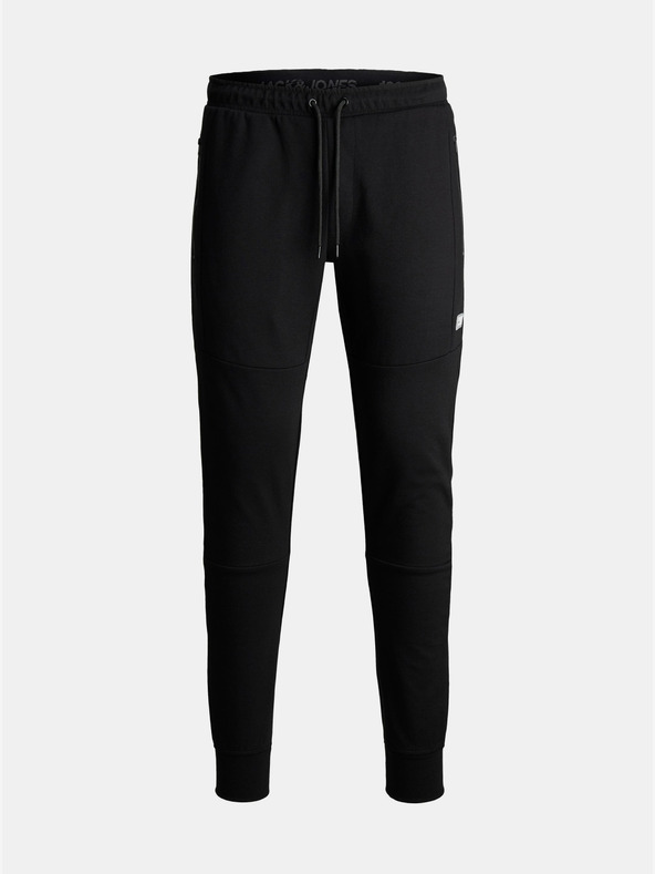 Jack & Jones Čierne tepláky Jack & Jones Will