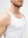Jack & Jones Biele pánske základné tielko Jack & Jones