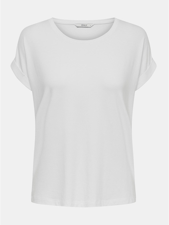 ONLY Biele základné tričko ONLY Moster