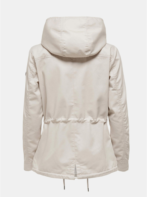ONLY Krémová parka ONLY Lorca