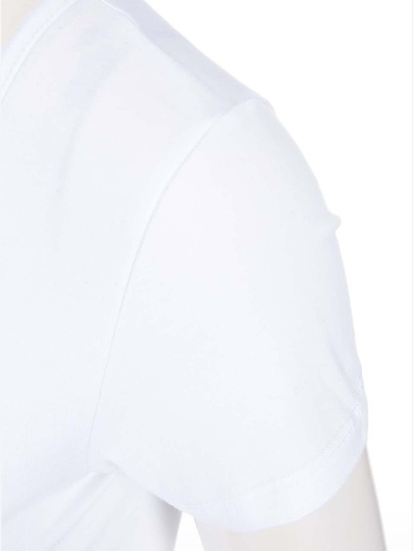 Vero Moda Biele základné tričko s okrúhlym výstrihom VERO MODA Maxi My