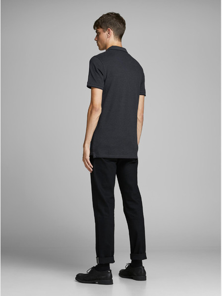 Jack & Jones Tmavosivá polokošeľa Jack & Jones Paulos