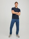 Jack & Jones Tmavomodrá polokošeľa Jack & Jones Paulos