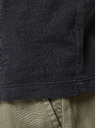 Jack & Jones Čierna košeľa Jack & Jones Esplit s gombíkmi