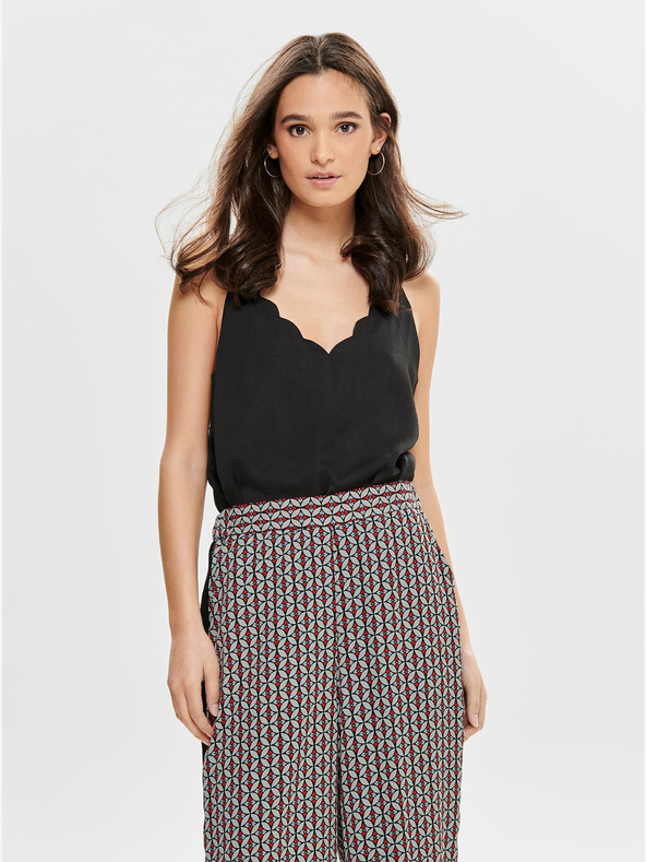 ONLY Čierne tielko ONLY Debbie