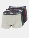 Jack & Jones Súprava piatich boxeriek v zelenej a sivej farbe Jack & Jones Oliver