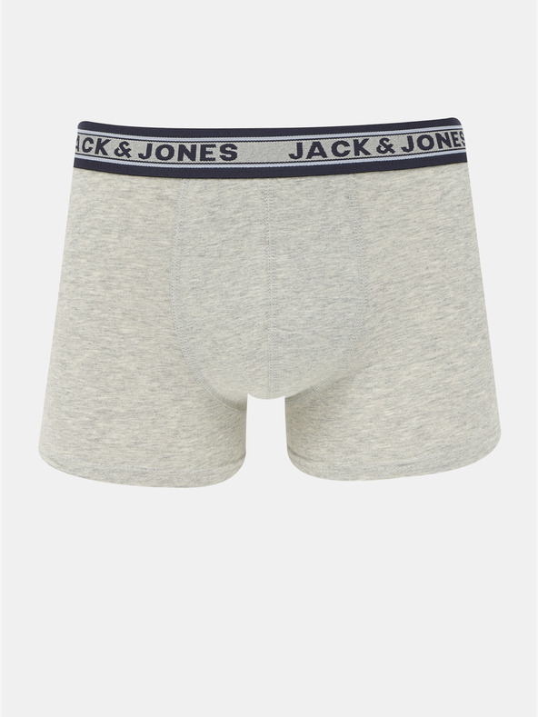 Jack & Jones Súprava piatich boxeriek v zelenej a sivej farbe Jack & Jones Oliver