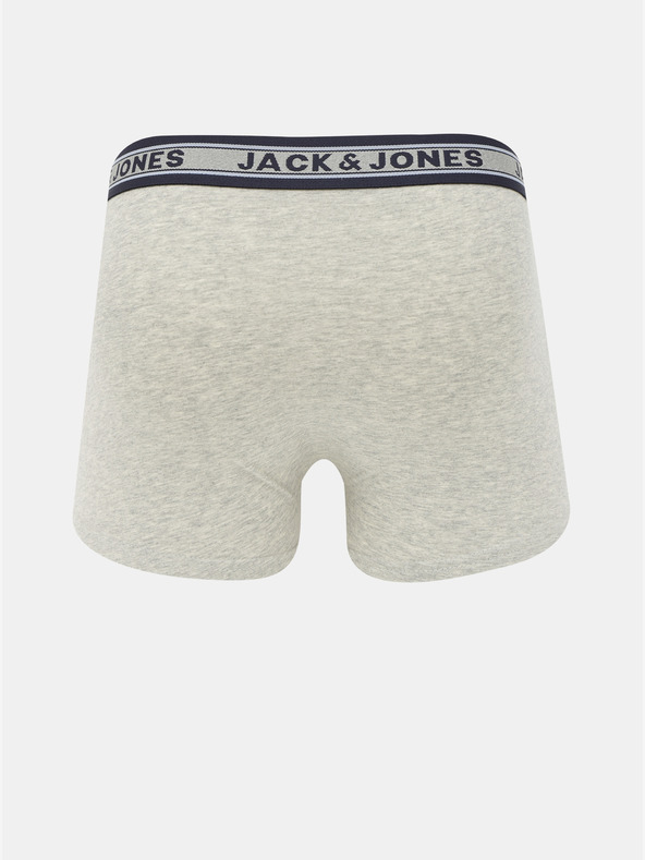 Jack & Jones Súprava piatich boxeriek v zelenej a sivej farbe Jack & Jones Oliver