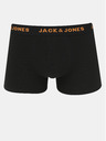 Jack & Jones Súprava siedmich čiernych boxeriek Jack & Jones Basic