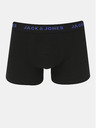Jack & Jones Súprava siedmich čiernych boxeriek Jack & Jones Basic
