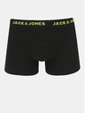 Jack & Jones Súprava siedmich čiernych boxeriek Jack & Jones Basic