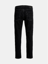 Jack & Jones Čierne rovné džínsy Jack & Jones Chris