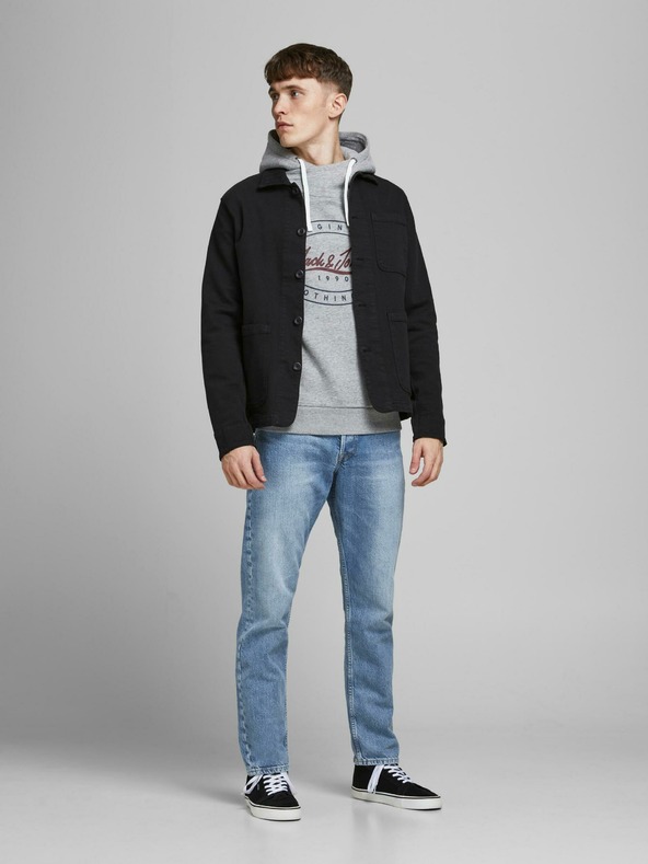 Jack & Jones Svetlomodré rovné džínsy Jack & Jones Chris