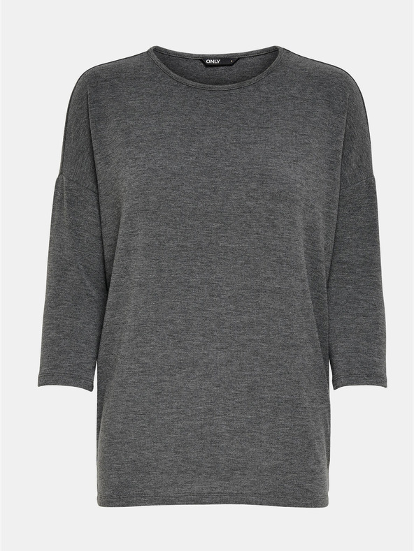 ONLY Šedý dámsky svetrový top ONLY Glamour