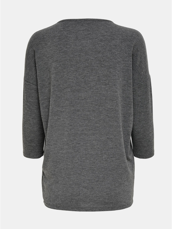 ONLY Šedý dámsky svetrový top ONLY Glamour