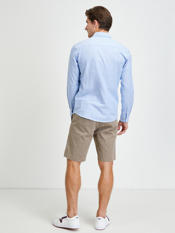 Jack & Jones Modrá košeľa Jack & Jones Oxford