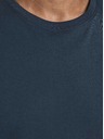 Jack & Jones Tmavomodré základné tričko Jack & Jones Organic