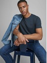 Jack & Jones Tmavomodré základné tričko Jack & Jones Organic