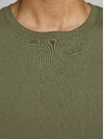 Jack & Jones Khaki základné tričko Jack & Jones Organic