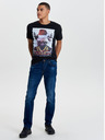 ONLY & SONS Modré džínsy so spraným efektom ONLY & SONS Weft