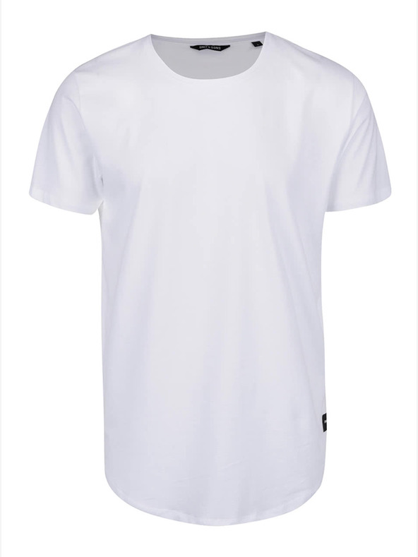 ONLY & SONS Biele basic tričko ONLY & SONS Matt