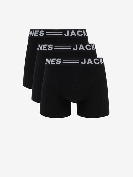 Jack & Jones Sada troch čiernych boxeriek Jack & Jones Sense