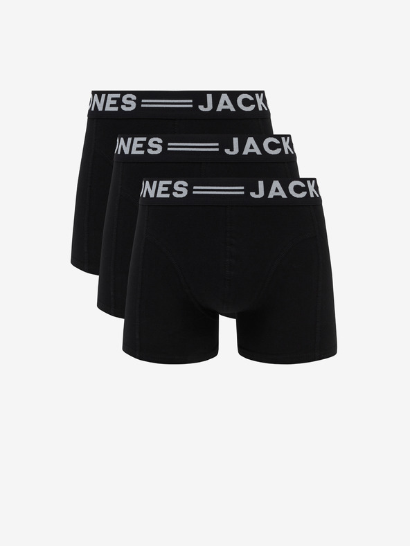 Jack & Jones Sada troch čiernych boxeriek Jack & Jones Sense