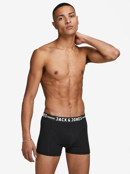 Jack & Jones Sada troch čiernych boxeriek Jack & Jones Sense