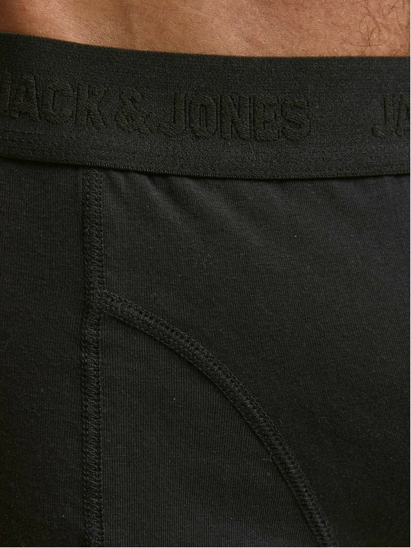 Jack & Jones Sada troch čiernych boxeriek Jack & Jones