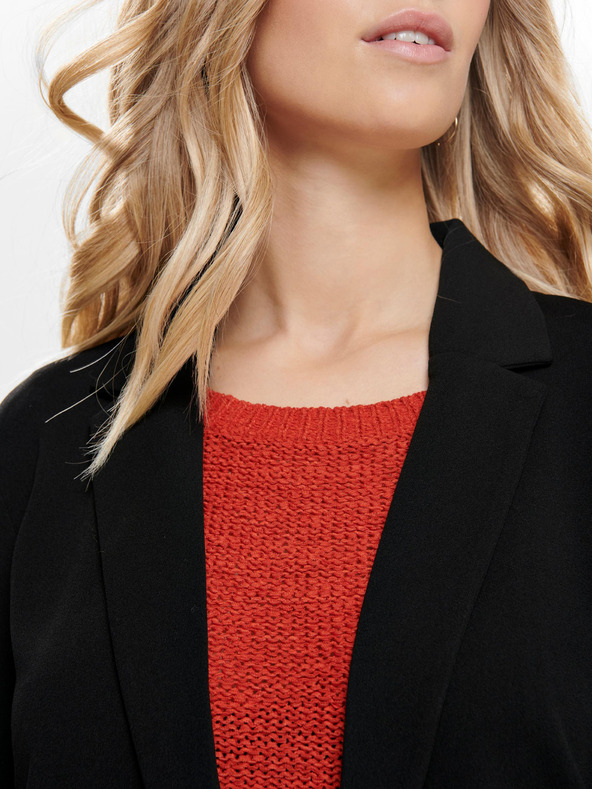 Jacqueline de Yong Čierna dámska bunda JDY Geggo